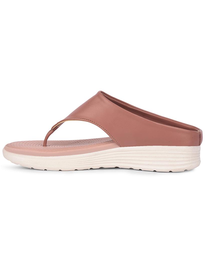 women solid slip on flip flop - 22030082 - Standard Image - 2