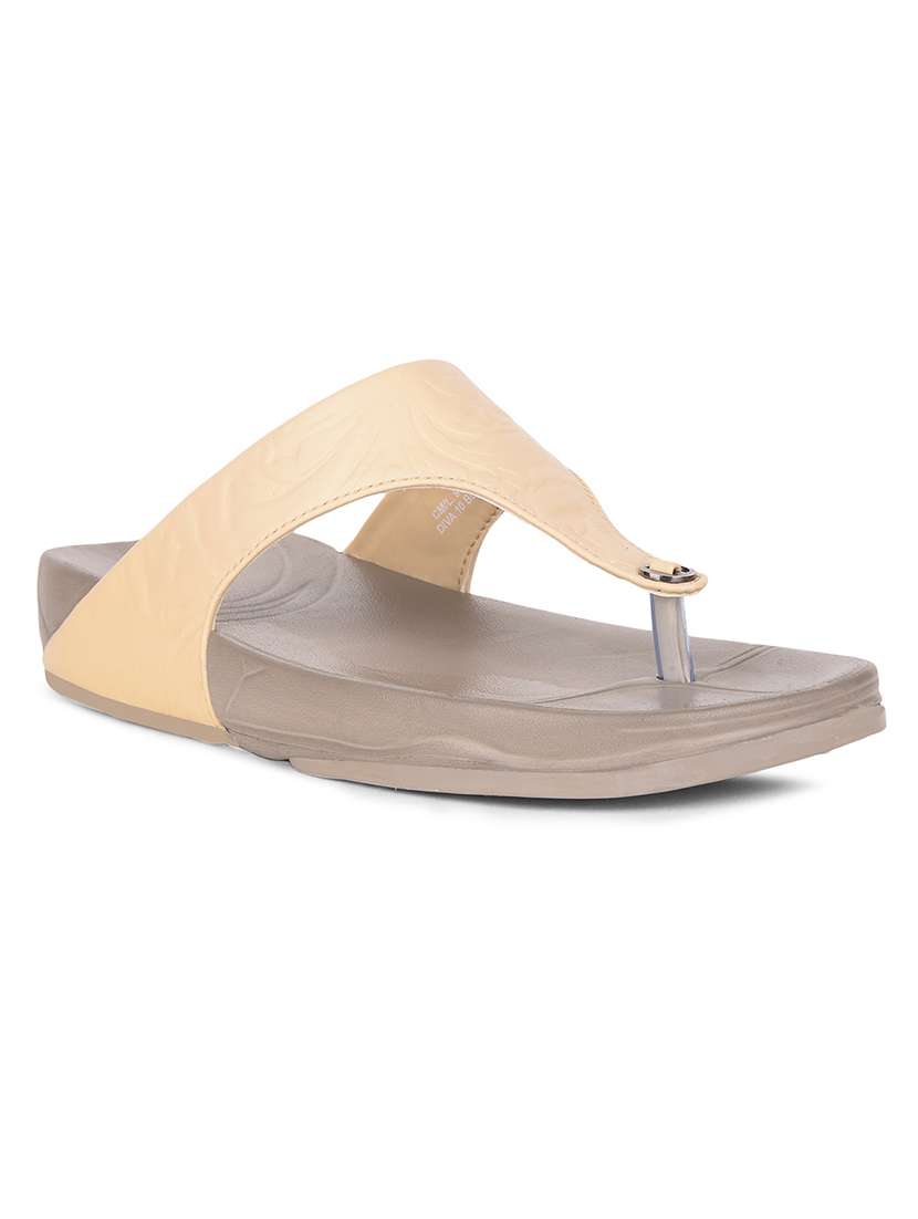 women solid slip on flip flop - 22030083 -  Standard Image - 2