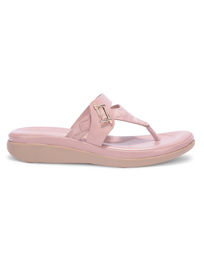 women solid slip on wedges - 22030090 - Standard Image - 2