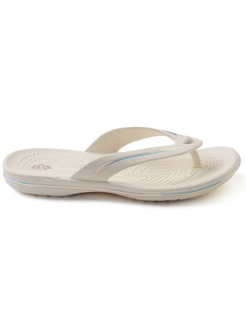 women solid slip on flip flop - 22030101 -  Standard Image - 2