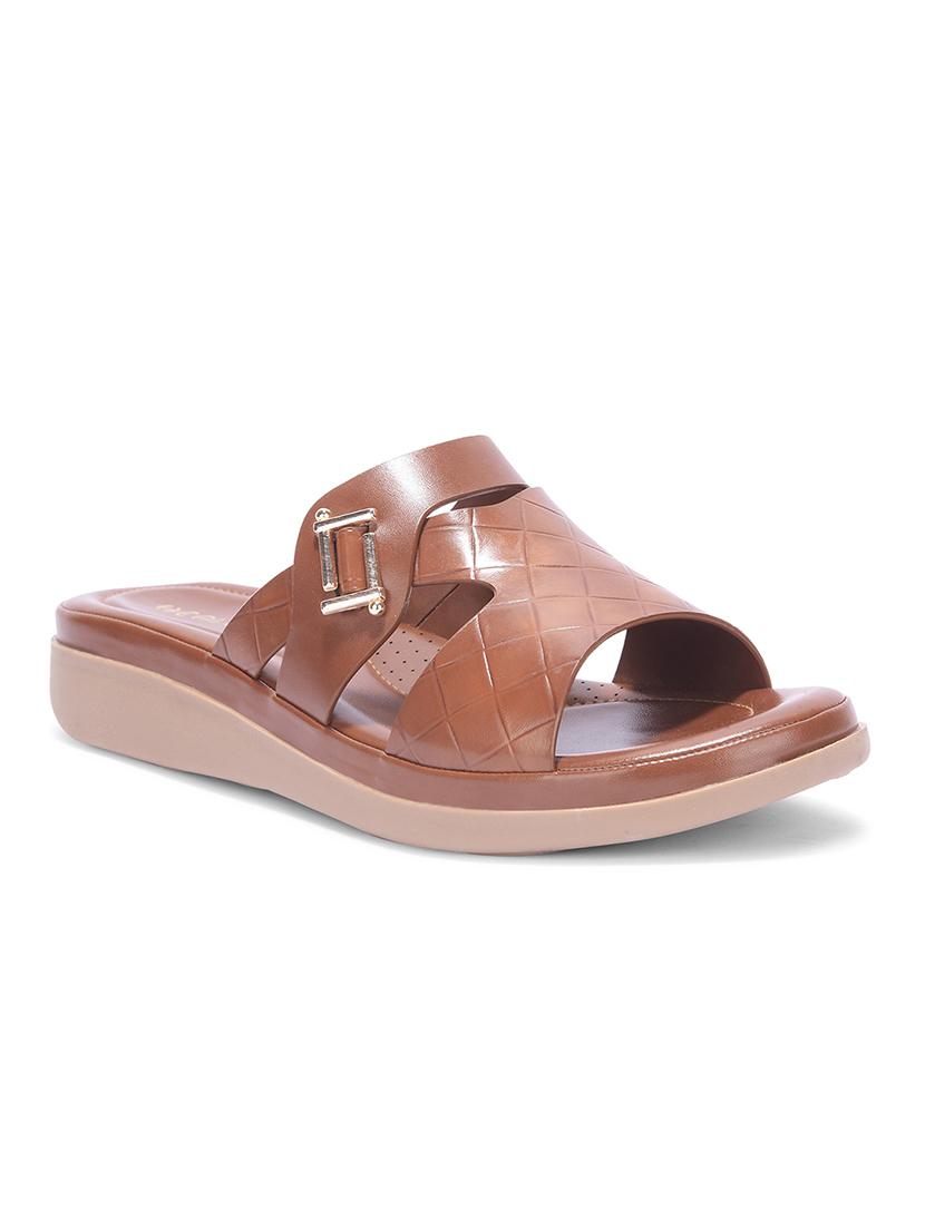 women solid slip on wedges - 22030160 - Standard Image - 2