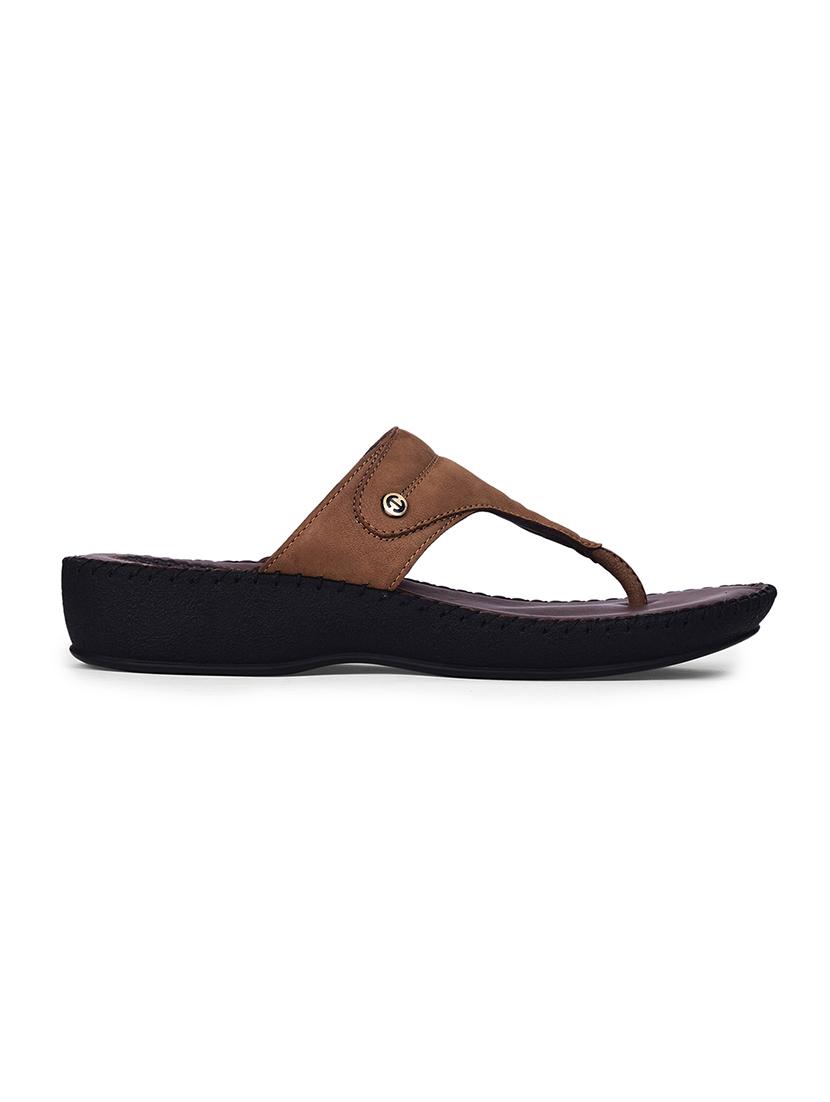 women solid slip on wedges - 22030196 - Standard Image - 2
