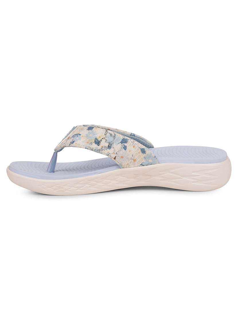 women printed slip on flip flop - 22030198 -  Standard Image - 2