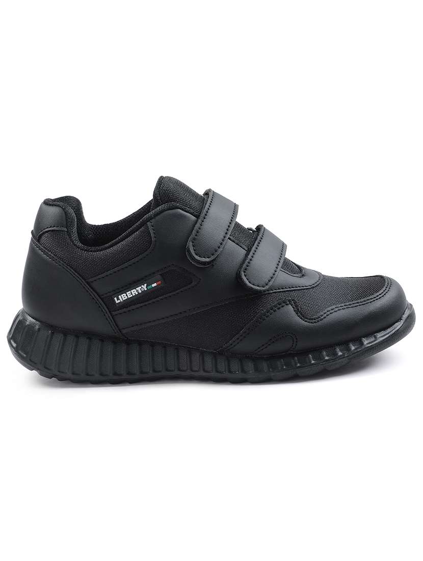 kids solid velcro unfiorm shoes - 22030236 -  Standard Image - 2