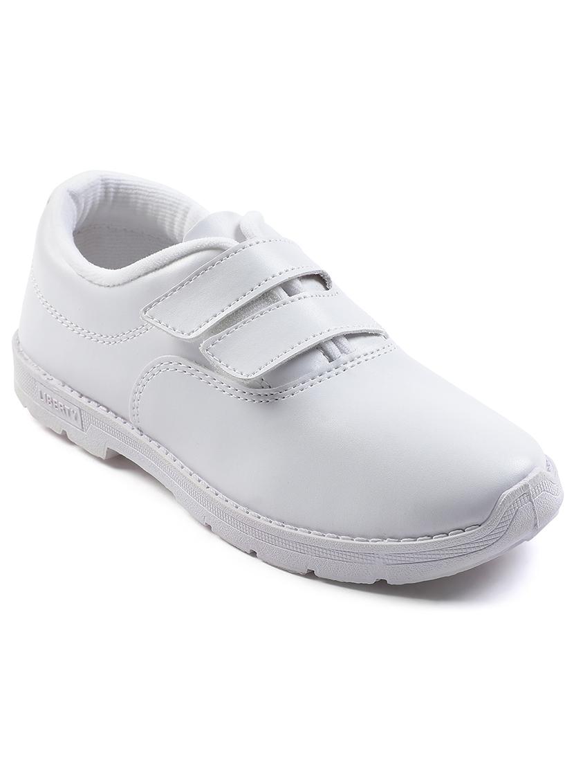 kids solid velcro unfiorm shoes - 22030256 - Standard Image - 2