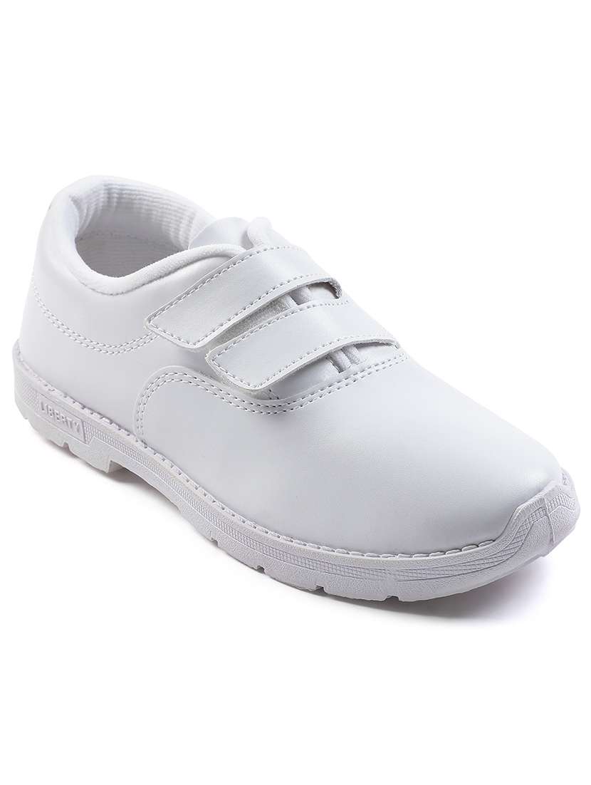 boys solid velcro uniform shoes - 22030257 -  Standard Image - 2