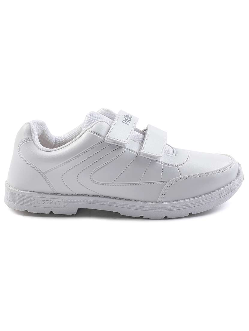 boys solid velcro uniform shoes - 22030265 -  Standard Image - 2