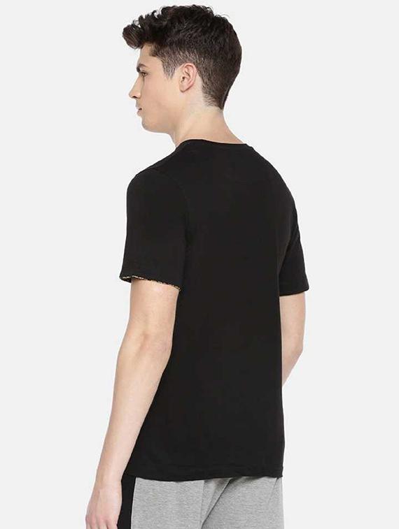 men placement print short sleeve regular fit t-shirt - 22030274 - Standard Image - 2