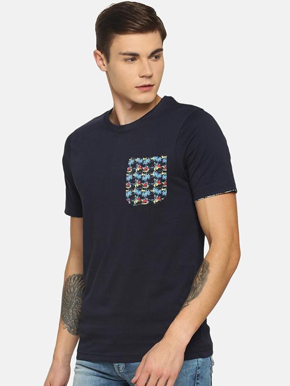 men pack of 5 printed short sleeve t-shirt - 22030284 - Standard Image - 2