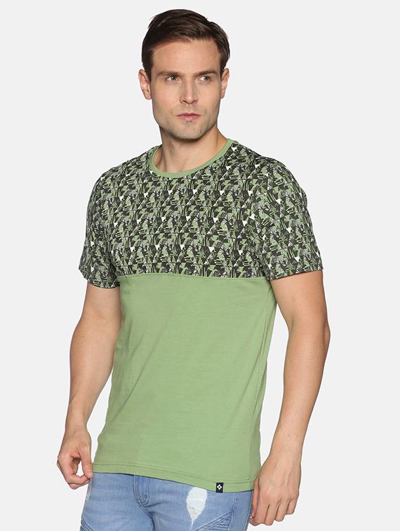 men pack of 5 printed short sleeve t-shirt - 22030295 - Standard Image - 2