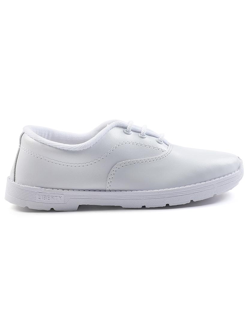 kids solid lace up unfiorm shoes - 22030400 - Standard Image - 2
