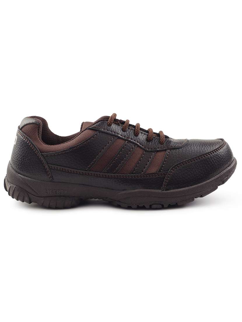 kids solid lace up shoes - 22030425 -  Standard Image - 2