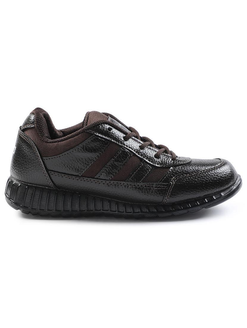 kids solid lace up shoes - 22030427 - Standard Image - 2