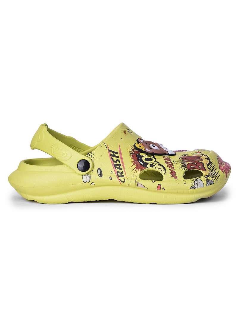 boys printed slip on clogs - 22030452 -  Standard Image - 2