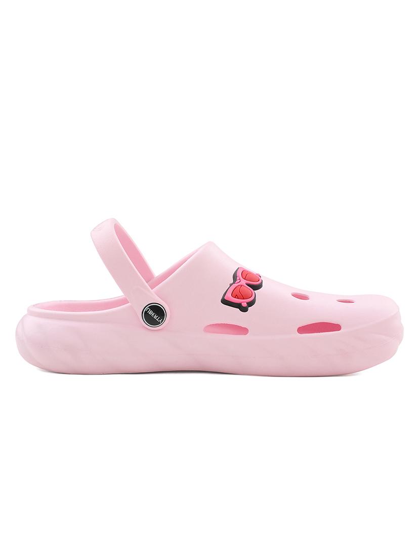 girls pink solid clog - 22030475 - Standard Image - 2