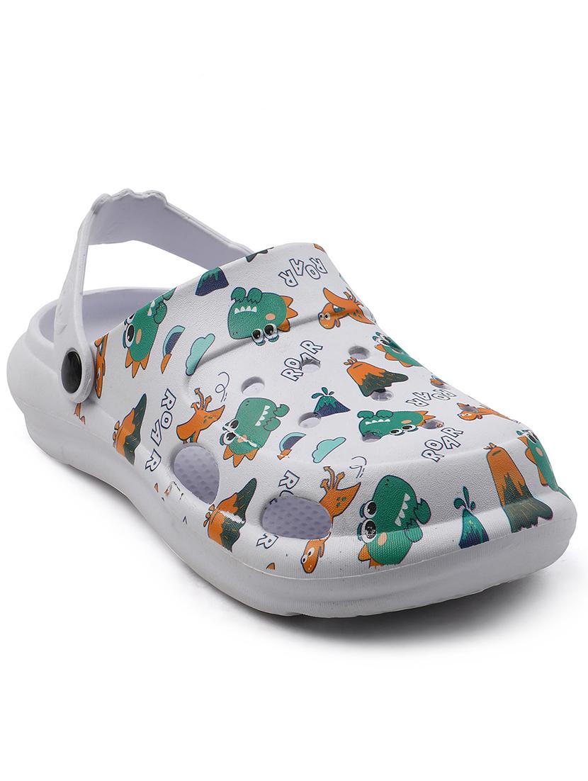 boys printed slip on clogs - 22030480 - Standard Image - 2