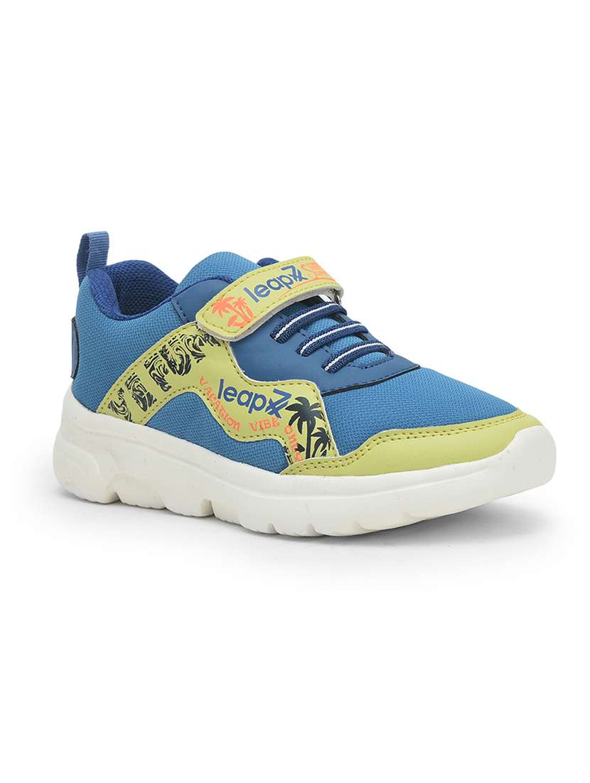 kids blue printed sport shoe - 22030495 -  Standard Image - 2