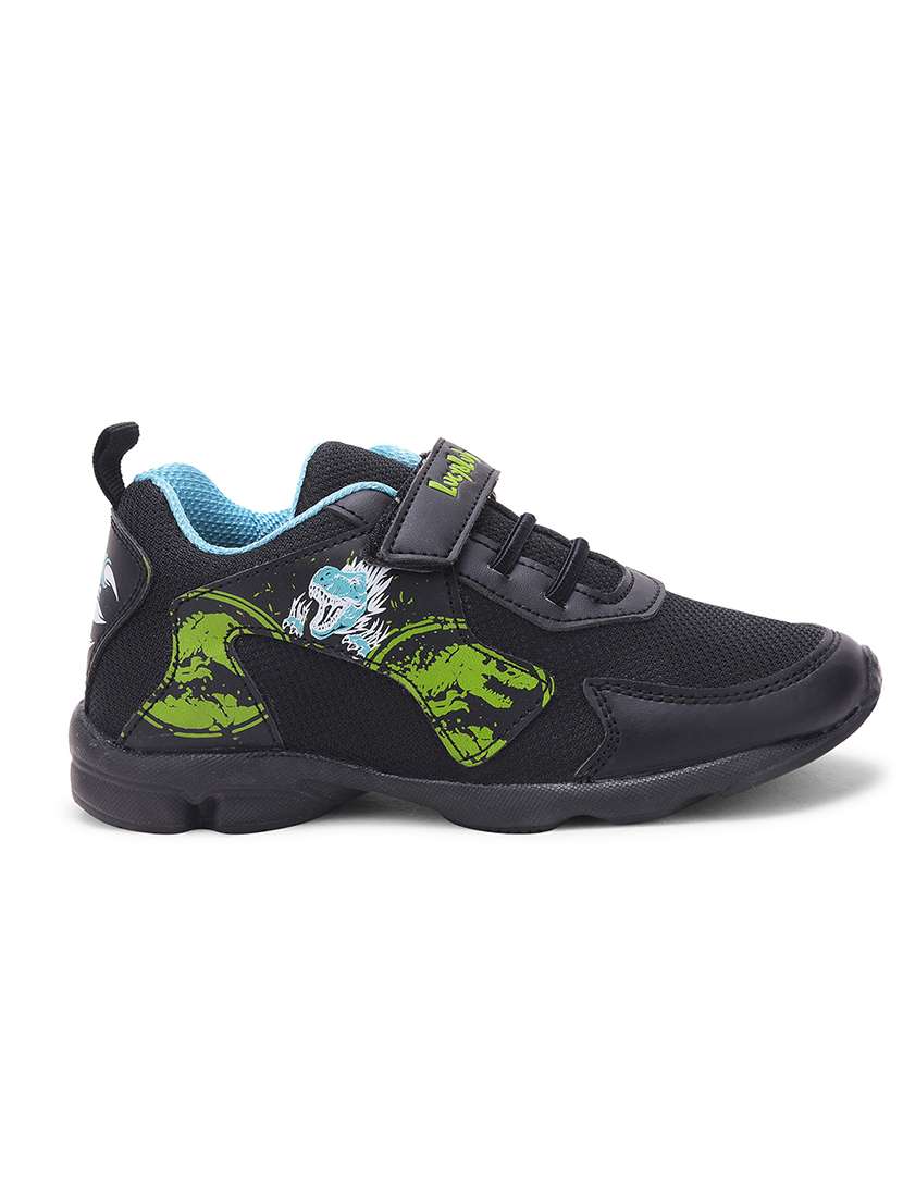 boys black printed clogs - 22030524 -  Standard Image - 2
