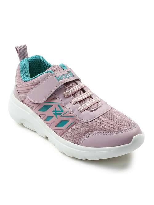 kids sports fabric lace-up walking shoes