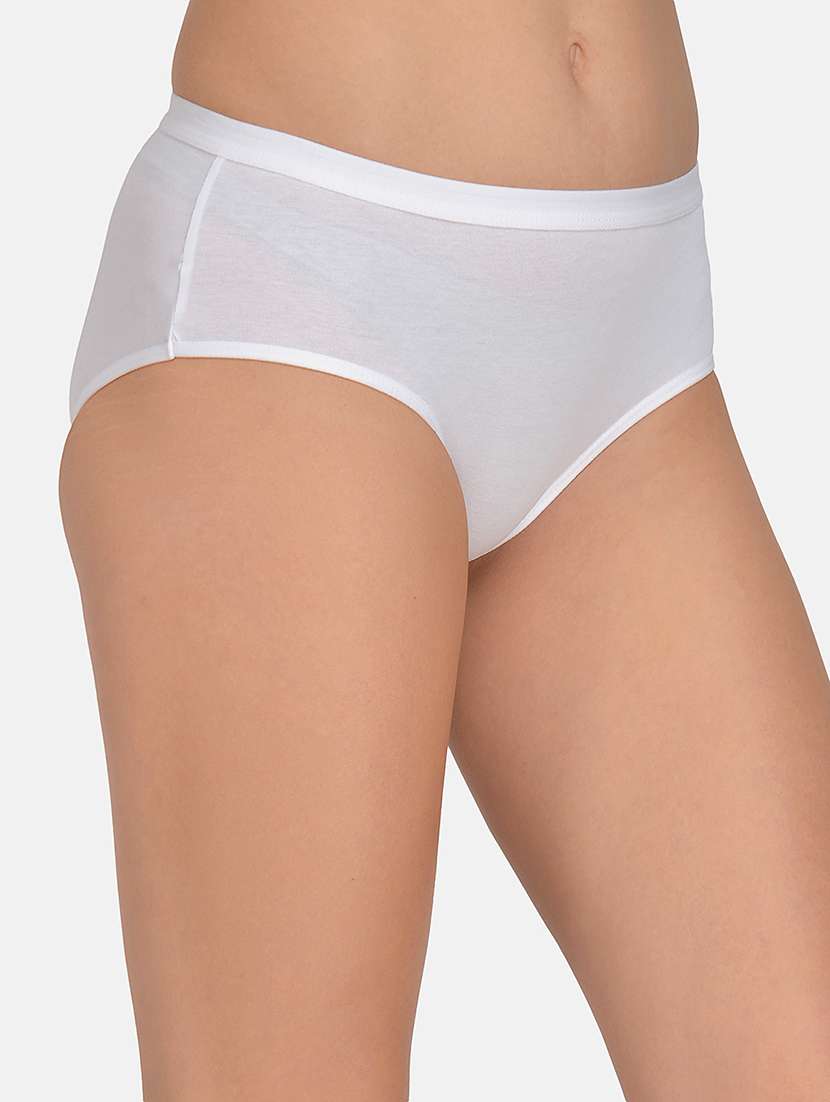 women pack of 3 solid mid rise hipsters - 22030939 - Standard Image - 2