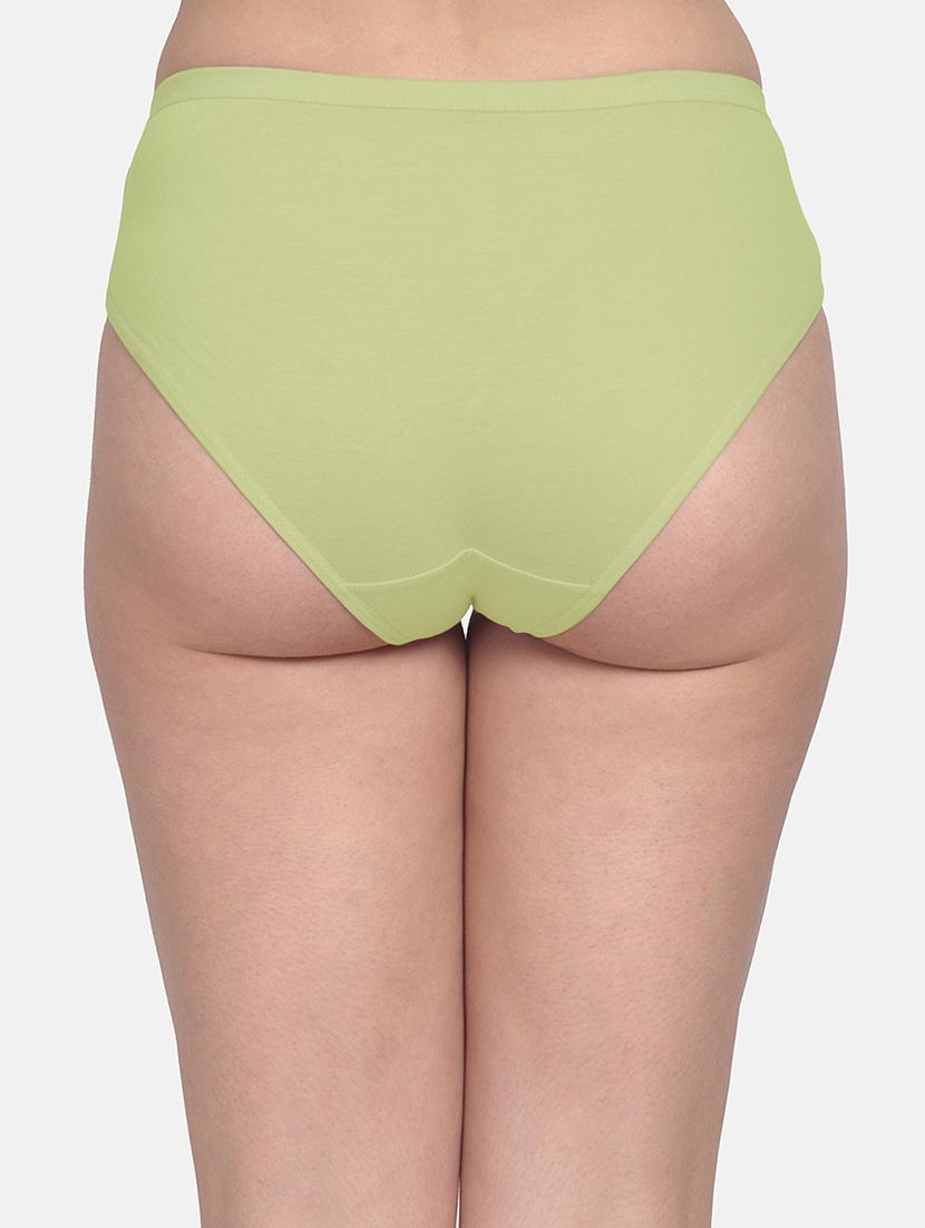 women green solid mid rise hipster panty - 22030946 - Standard Image - 2