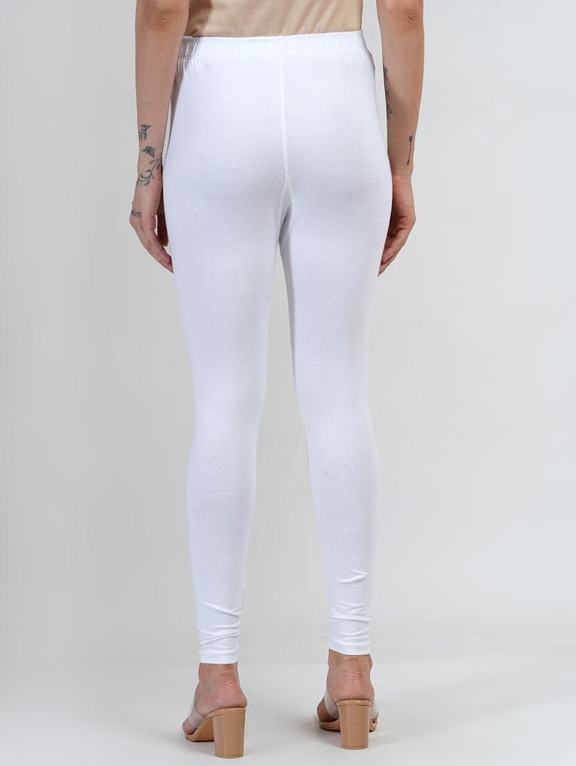 women solid mid rise ankle length legging - 22030990 - Standard Image - 2