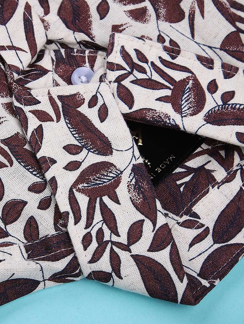 boys printed long sleeve casual shirt - 22031223 -  Standard Image - 2