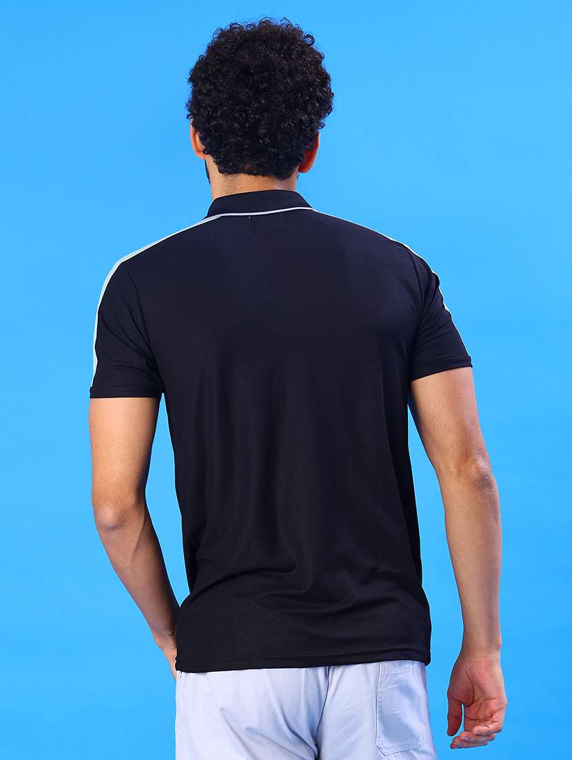 men color block short sleeve regular fit polo t-shirt - 22031432 -  Standard Image - 2