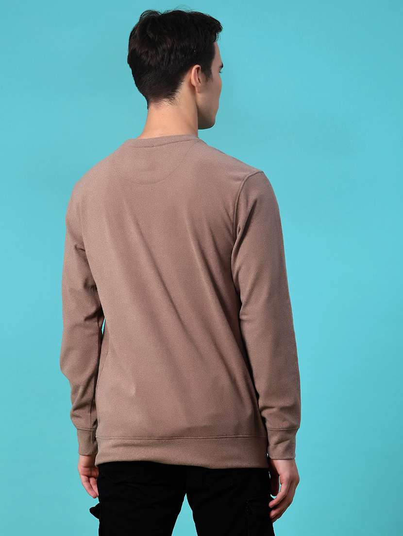 men typographic long sleeve regular fit t-shirt - 22031456 -  Standard Image - 2