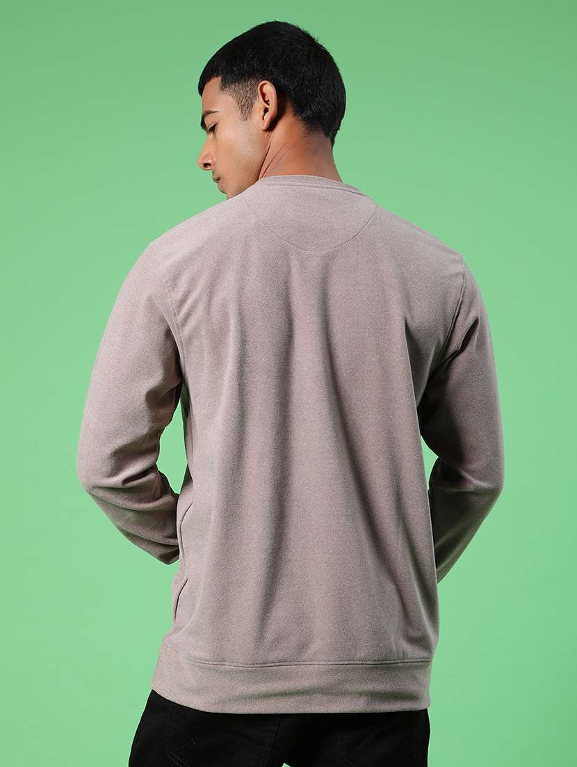 men typographic long sleeve regular fit t-shirt - 22031457 -  Standard Image - 2