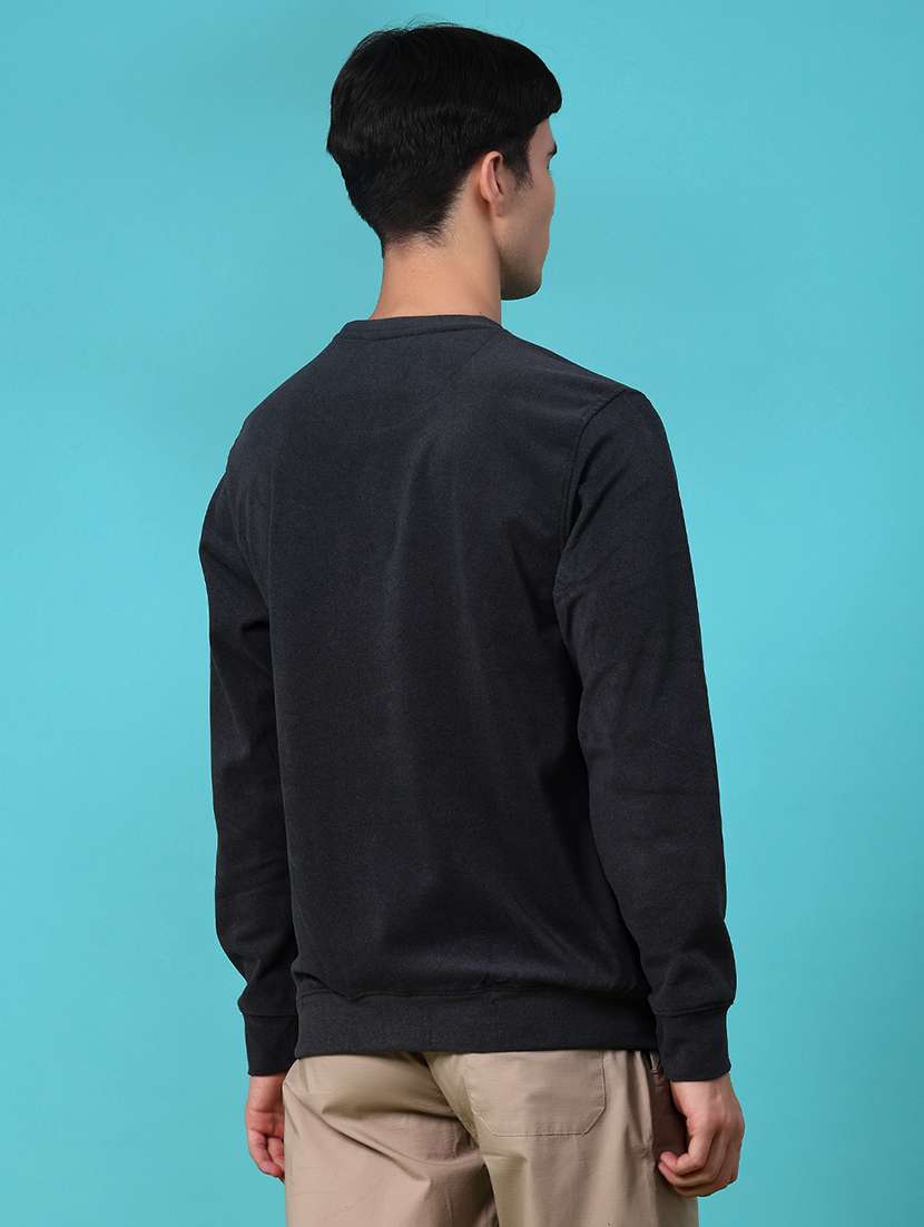 men typographic long sleeve regular fit t-shirt - 22031459 -  Standard Image - 2