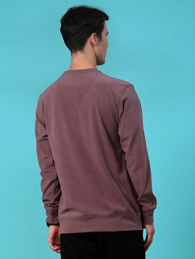 men typographic long sleeve regular fit t-shirt - 22031461 -  Standard Image - 2