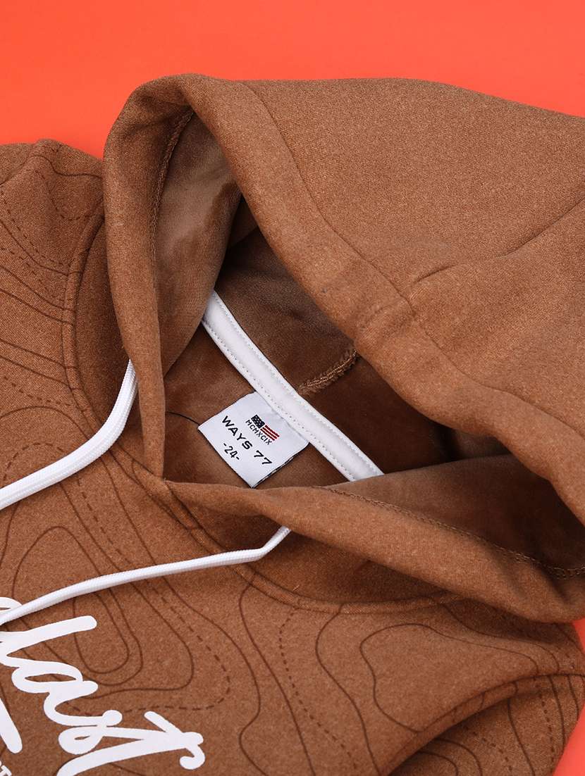 boys printed long sleeve hooded sweatshirt - 22031908 -  Standard Image - 2