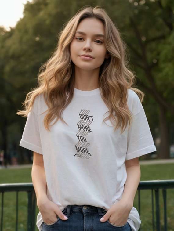 women printed short sleeve oversized t-shirt