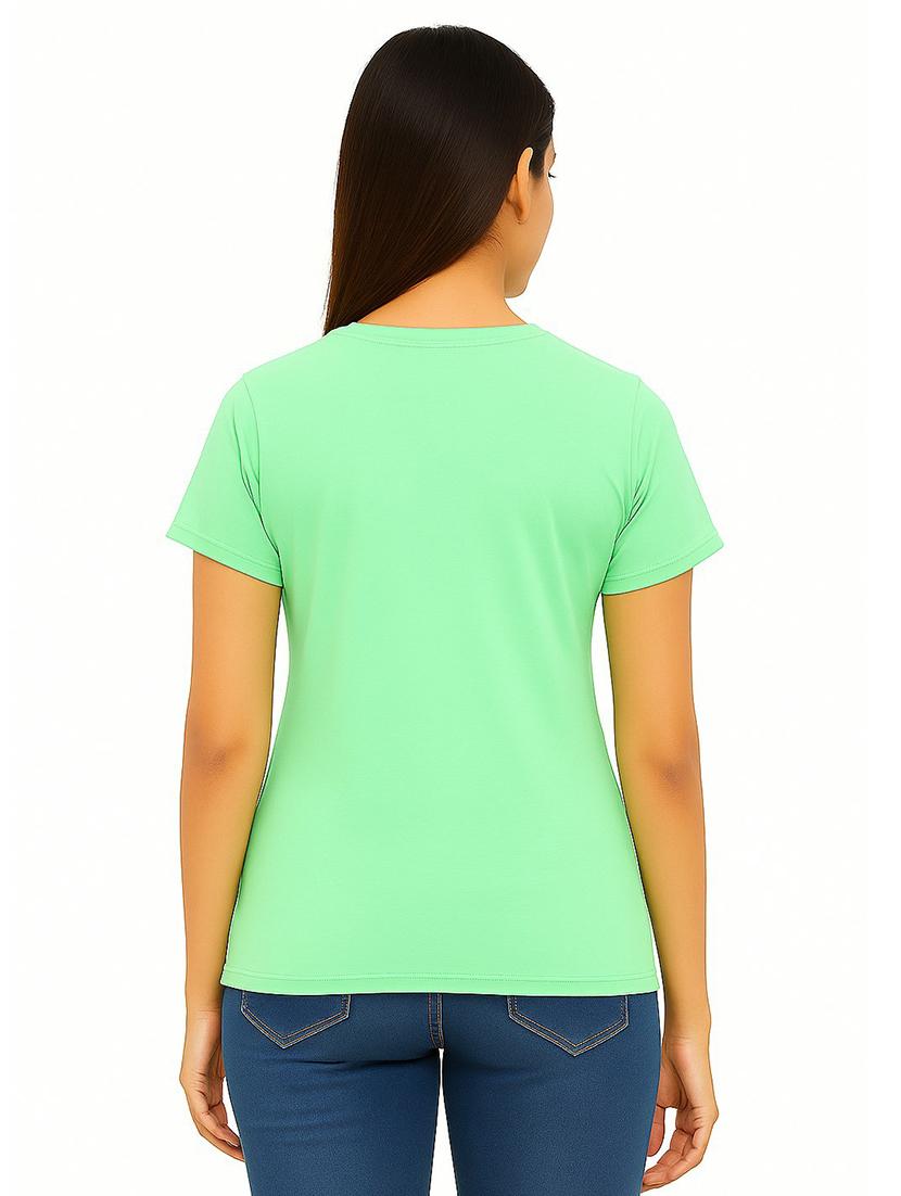 women printed short sleeve regular fit t-shirt - 22033432 - Standard Image - 2