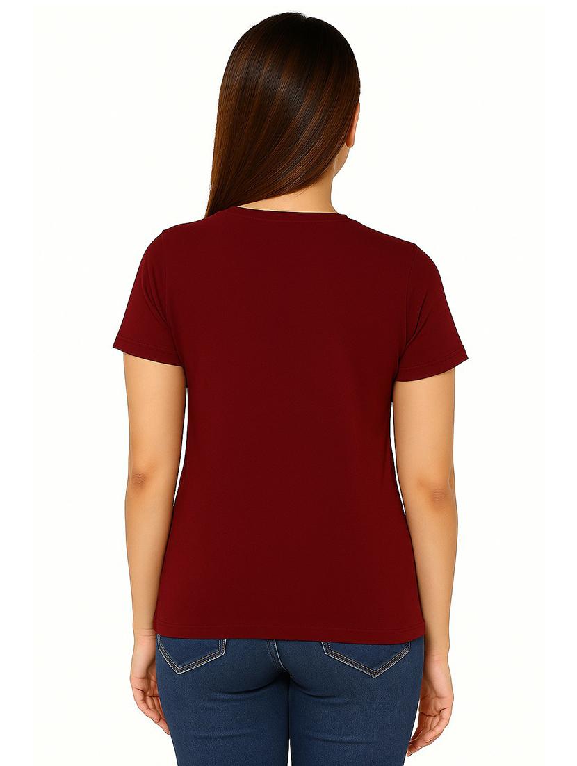 women printed short sleeve regular fit t-shirt - 22033434 - Standard Image - 2