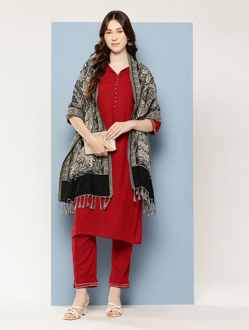 women paisley reversible shawl - 22033707 - Standard Image - 2