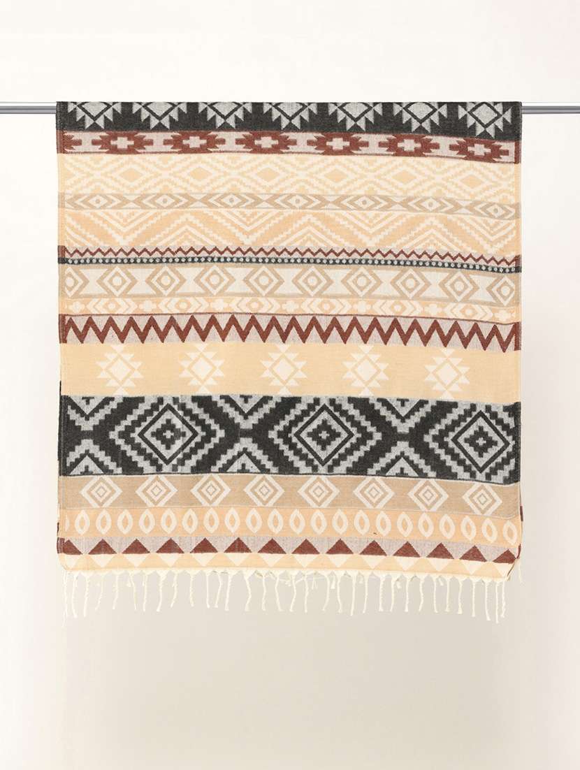 women self design reversible shawl - 22033713 -  Standard Image - 2