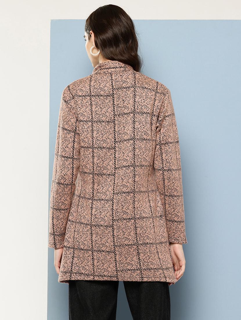 women self design long sleeve cardigan - 22033860 - Standard Image - 2