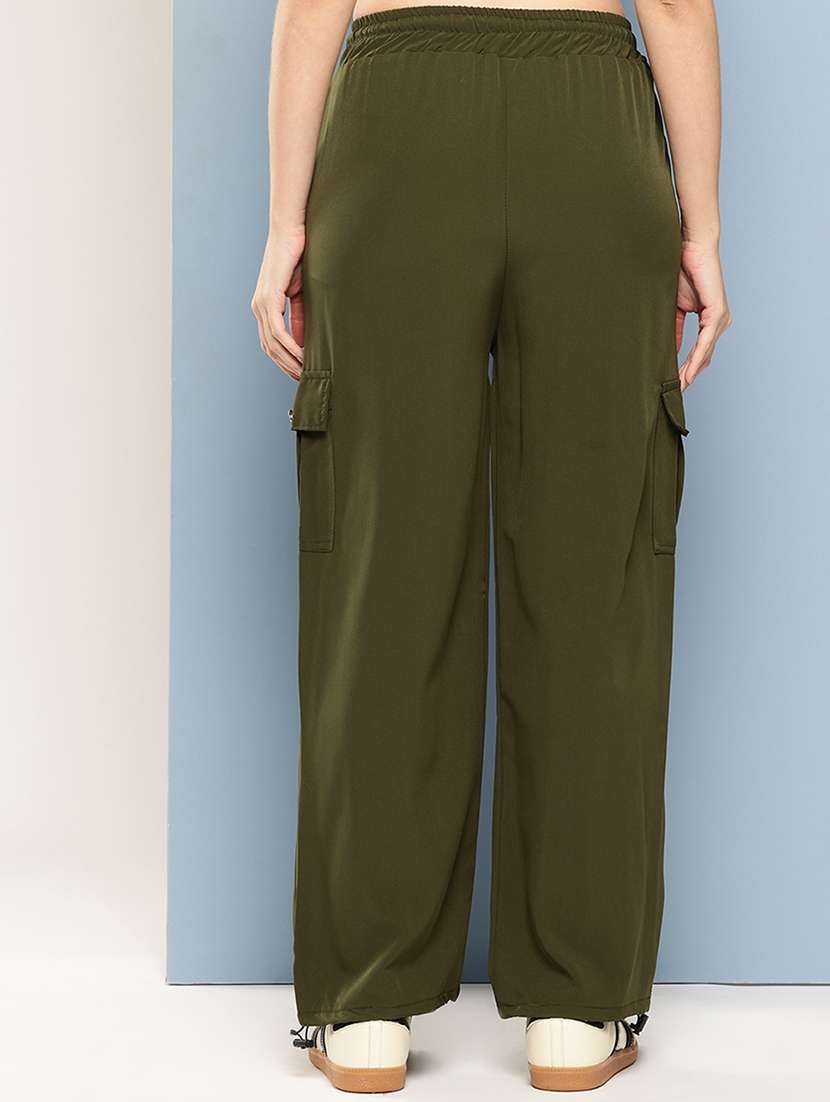  girls solid mid rise cargo - 22033865 -  Standard Image - 2