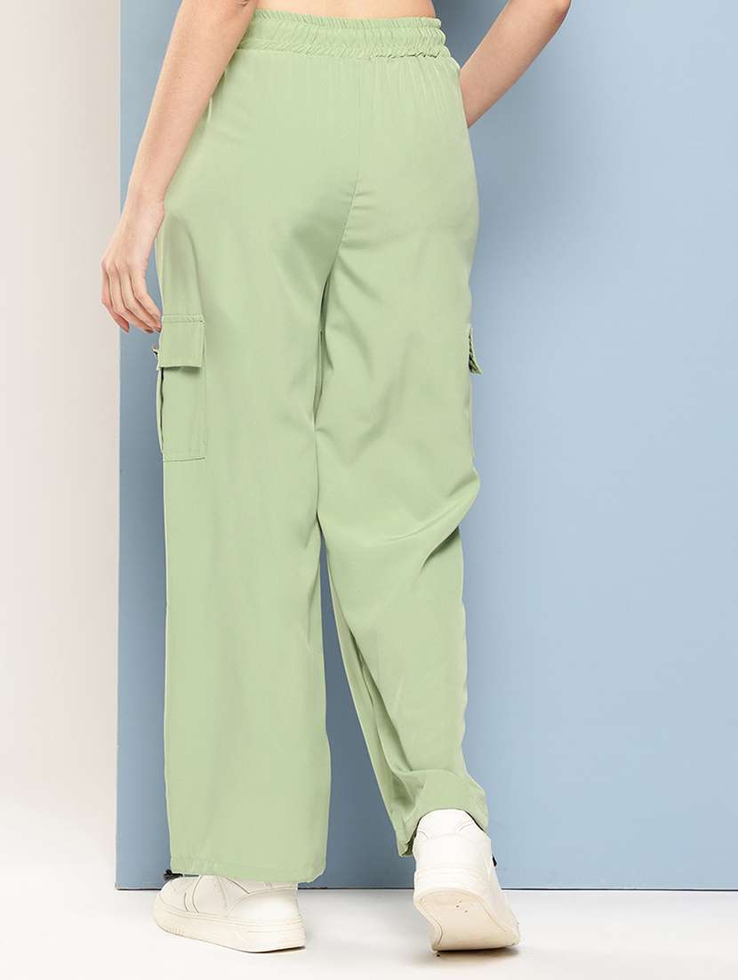  girls solid mid rise cargo - 22033867 -  Standard Image - 2