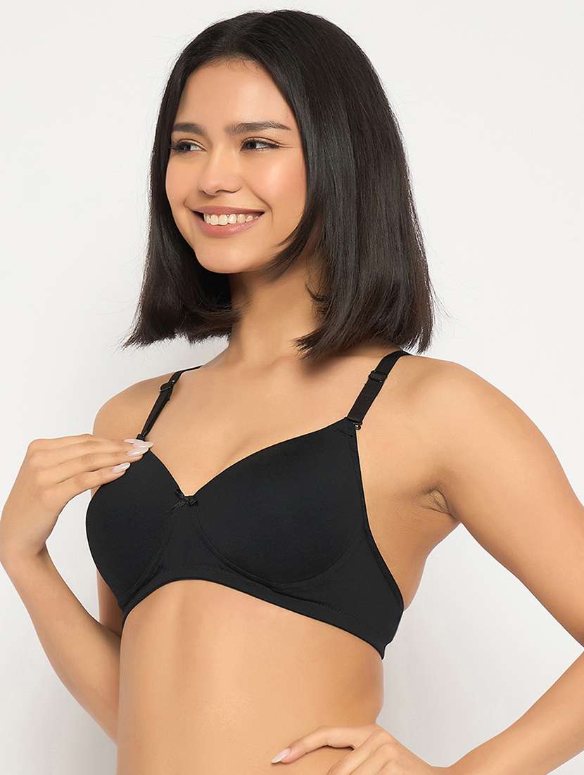 women solid non wired t-shirt bra - 22033941 -  Standard Image - 2