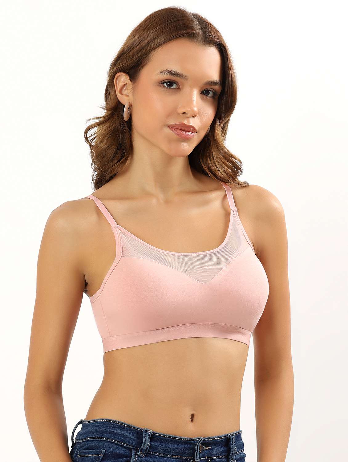 women solid non wired t-shirt bra - 22034453 - Standard Image - 2