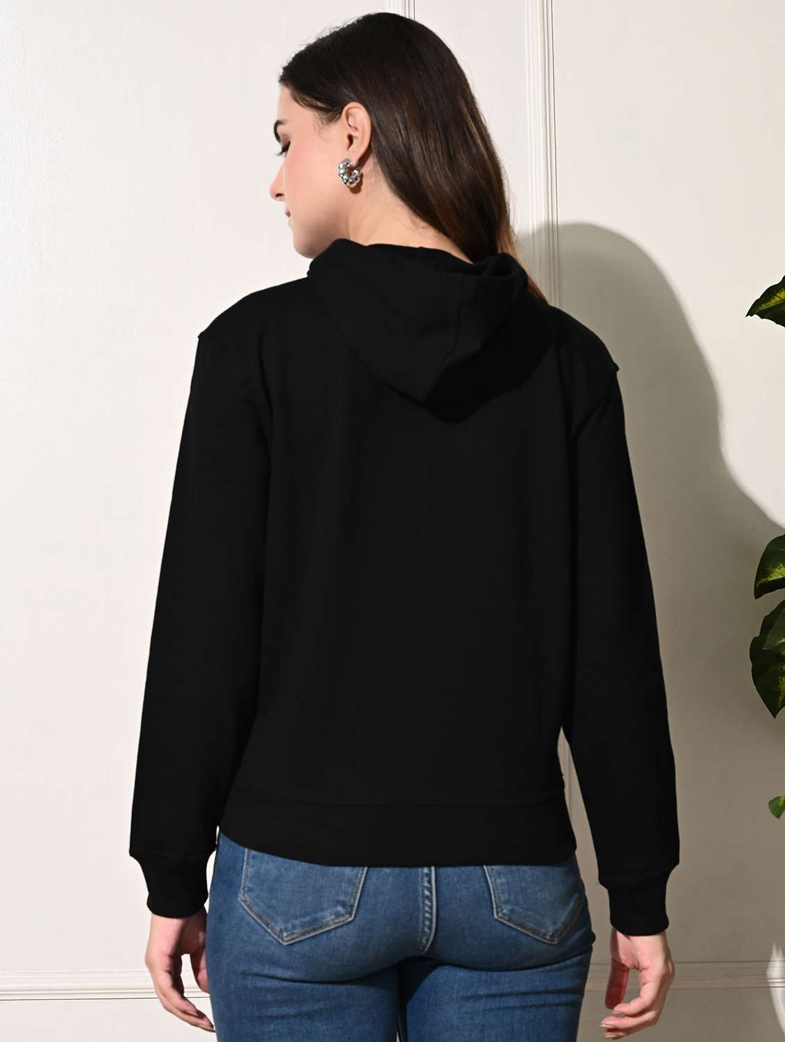 women printed long sleeve sweatshirt - 22034545 - Standard Image - 2