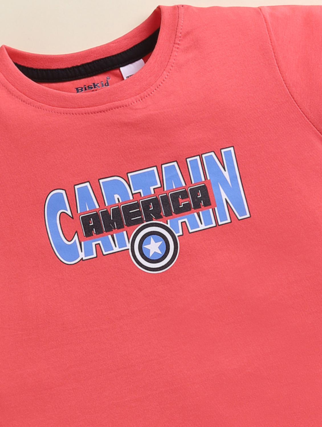 kids printed short sleeve regular fit t-shirt - 22034552 - Standard Image - 2