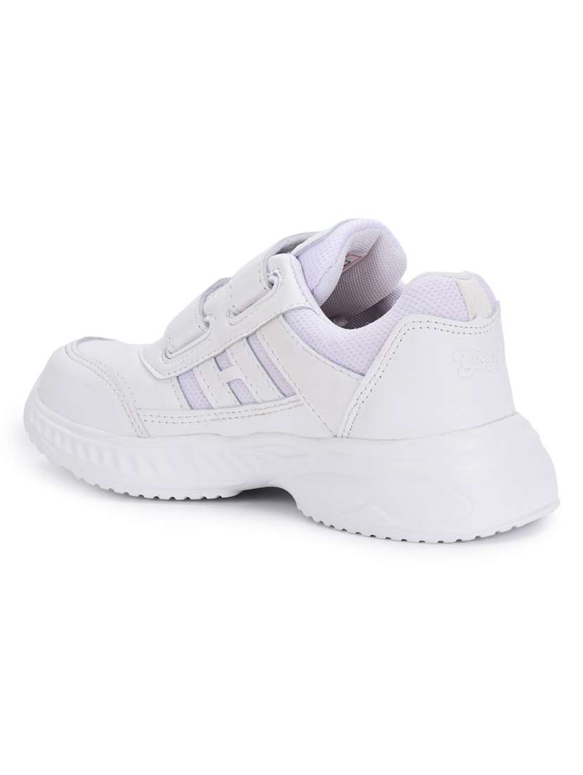 boys solid velcro uniform shoes - 22034566 - Standard Image - 2
