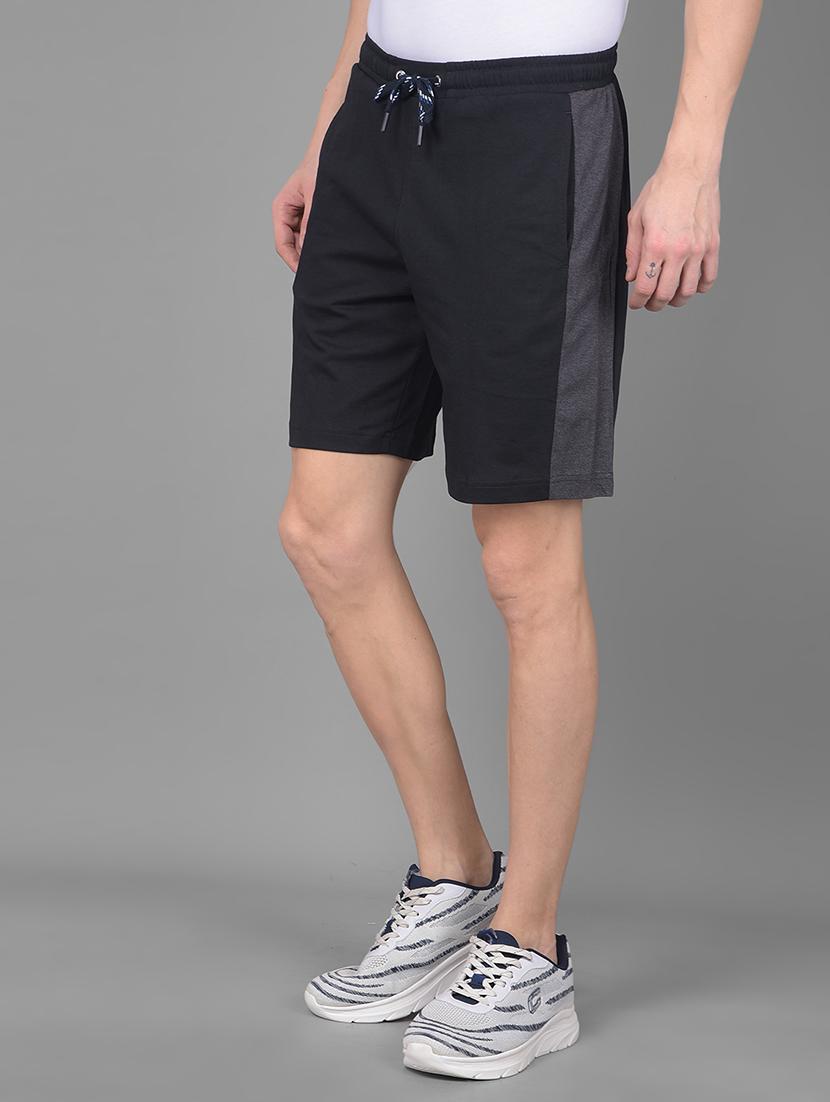 men tapered mid rise regular fit shorts - 22035411 - Standard Image - 2