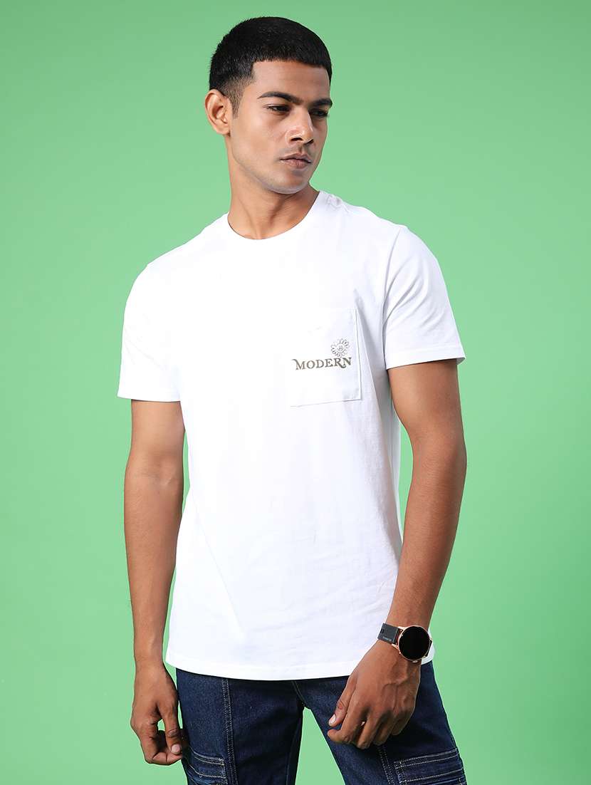 men back print short sleeve regular fit t-shirt - 22035670 -  Standard Image - 2