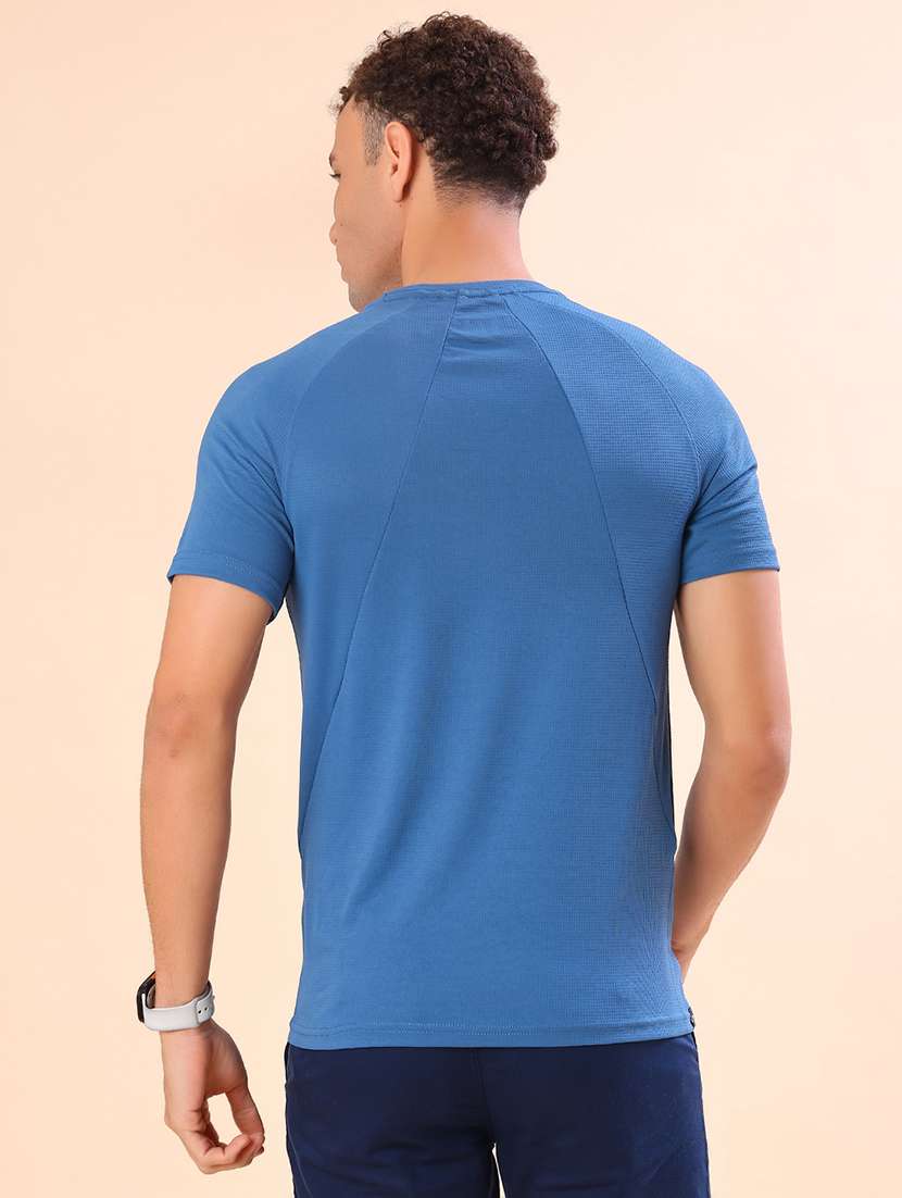 men chest print short sleeve slim fit t-shirt - 22035783 -  Standard Image - 2