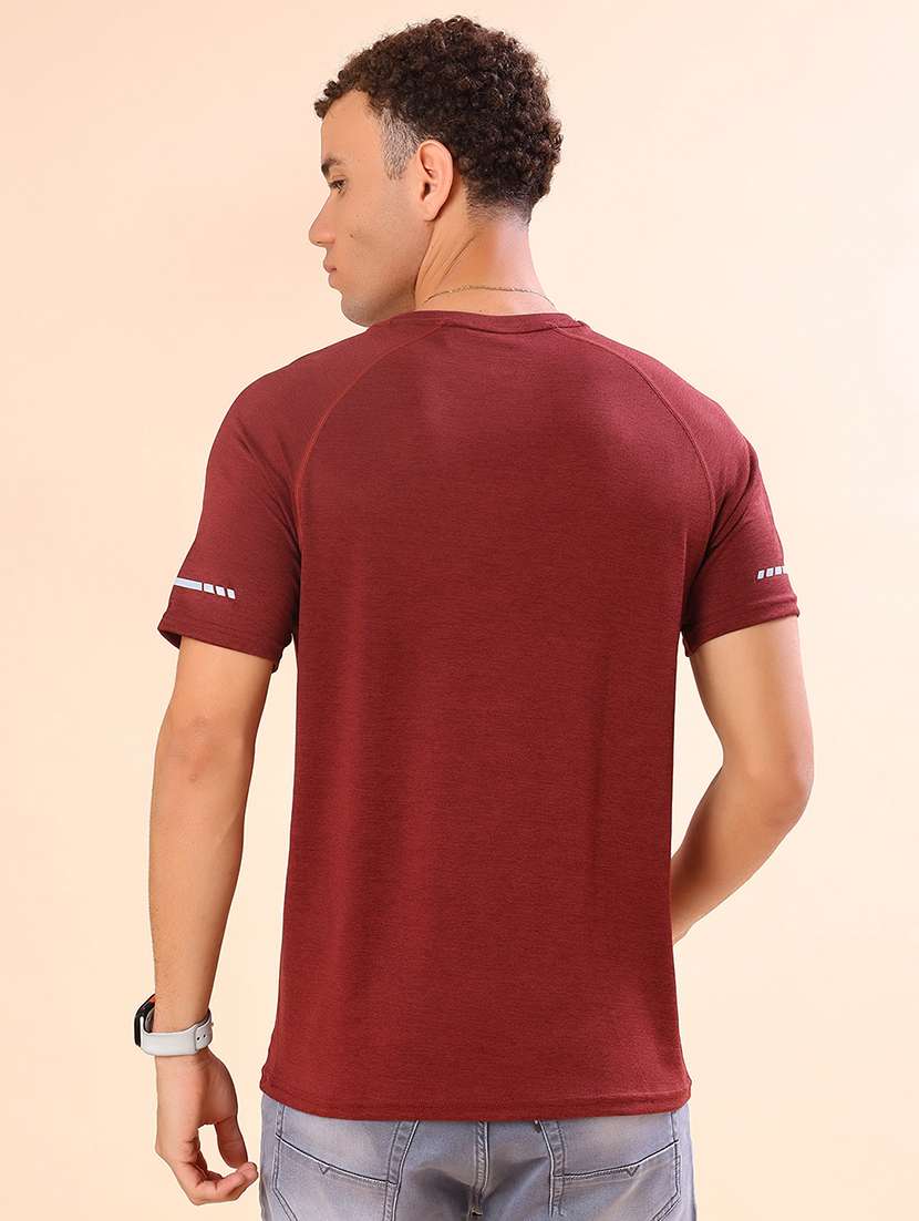 men solid short sleeve slim fit t-shirt - 22035828 -  Standard Image - 2